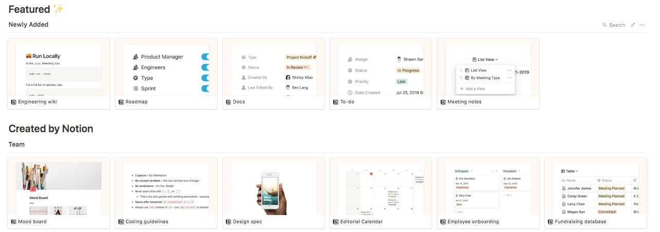 Notion контент план